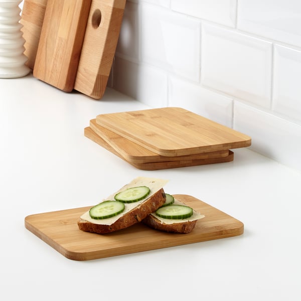 BRONSSOPP Sandwich tray, bamboo