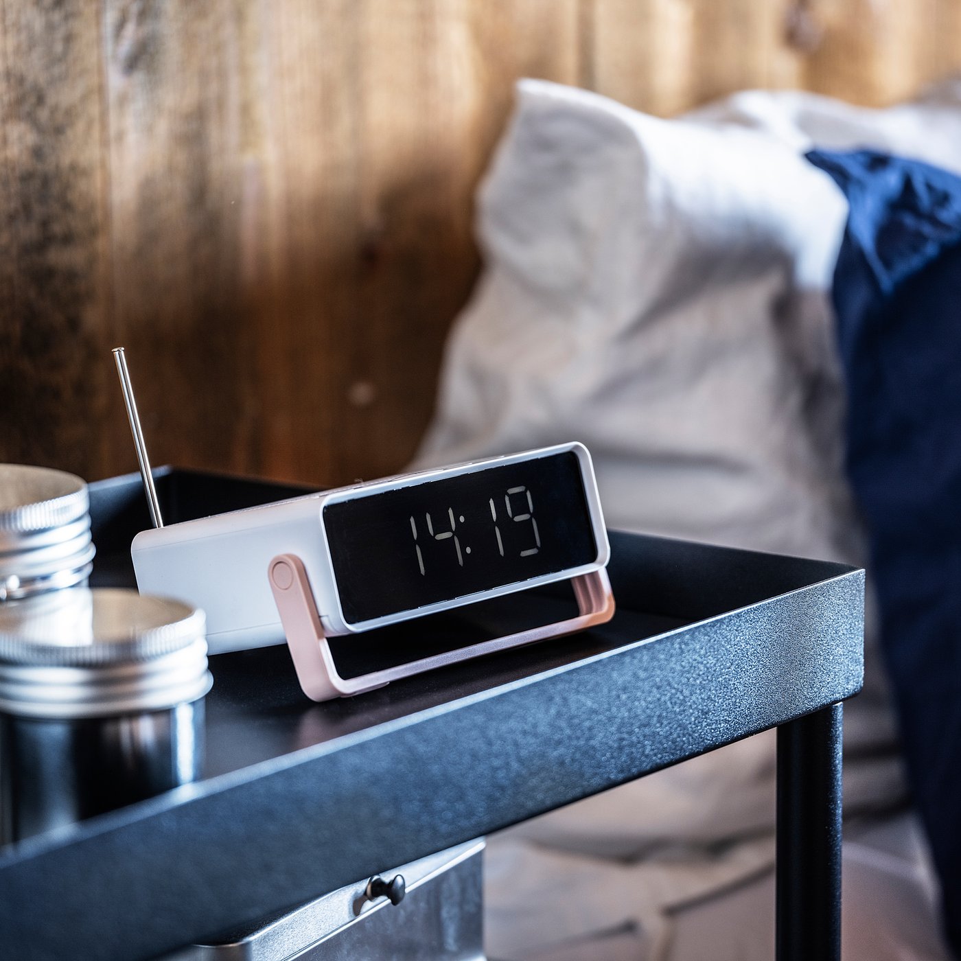 alarm clock radio speaker