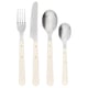 DOFTSKÖLD 24-piece cutlery set, off-white