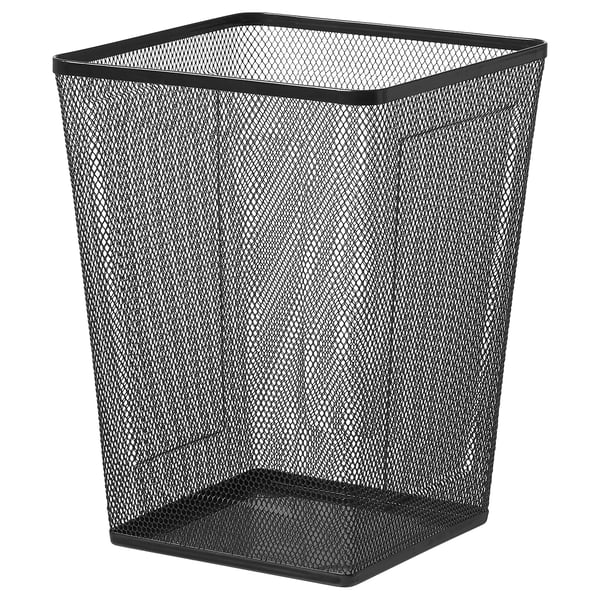 DRÖNJÖNS Wastepaper basket, black