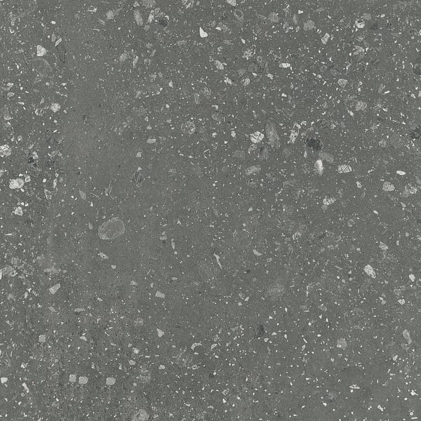 EKBACKEN Custom made worktop, grey terrazzo effect/laminate, 63.6-125x2.8 cm