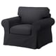 EKTORP Cover for armchair, Hillared anthracite