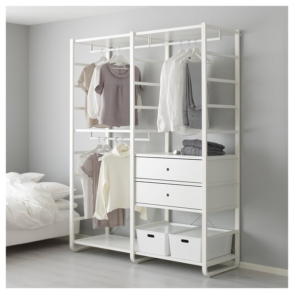 Elvarli 2 Sections White Ikea Switzerland
