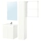 Option: ENHET Bathroom, white, 64x43x65 cm