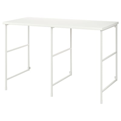 ENHET Storage combination, white/white laminate, 139x63.5x87.5 cm