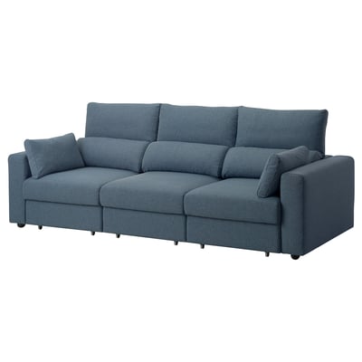 ESKILSTUNA 3-seat sofa, Gunnared blue