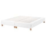 ESPEVÄR Sprung mattress base with legs, white, 160x200 cm