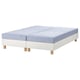 Option: ESPEVÄR/VADSÖ Divan bed, white/firm light blue, 180x200 cm