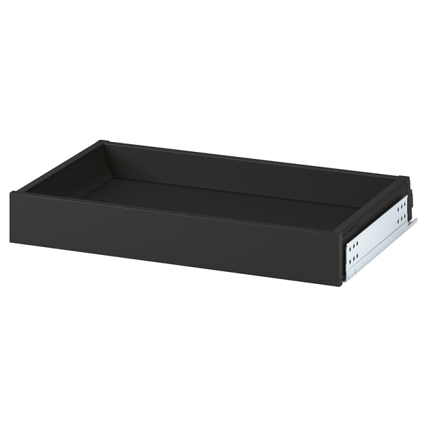 KNIVSHULT Low drawer with front, 60x37x8 cm