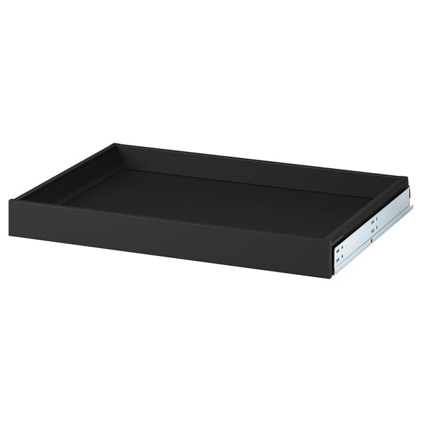 KNIVSHULT Low drawer with front, 80x60x8 cm