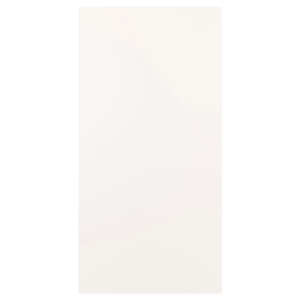 FONNES Door with hinges, white, 60x120 cm