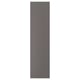 FORSAND Door with hinges, dark grey, 50x195 cm