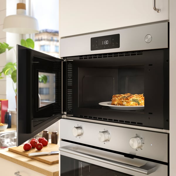 FRILLESBO Built-in microwave, IKEA 300 stainless steel colour