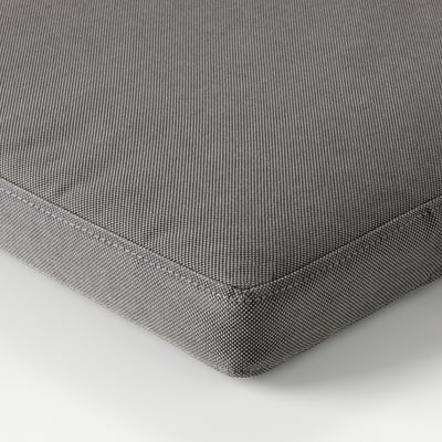 FRÖSÖN/DUVHOLMEN Sun lounger cushion, dark grey, 190x60 cm