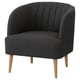 FULLÖSA Armchair, dark grey