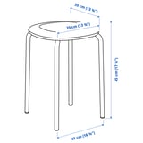 GULTARP Stool, anthracite/Remmarn anthracite