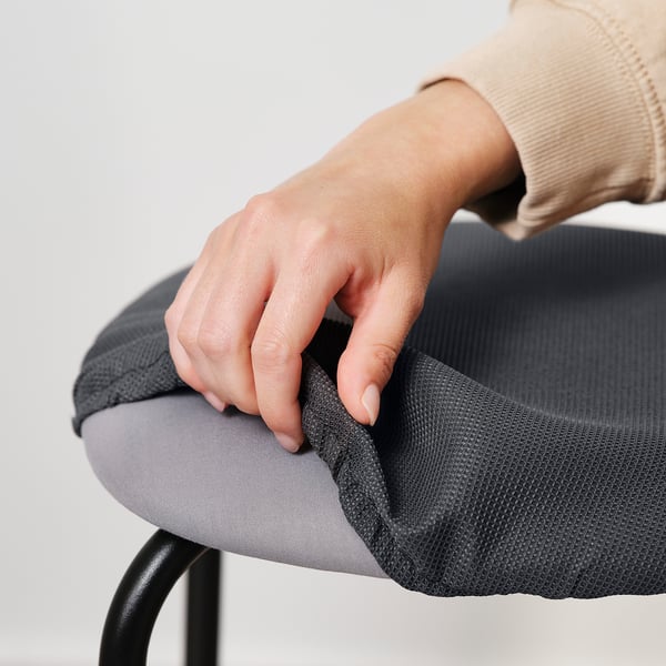 GULTARP Stool, anthracite/Remmarn anthracite