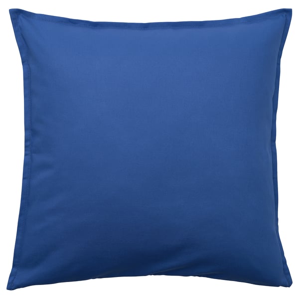 GURLI Cushion cover, bright blue, 50x50 cm