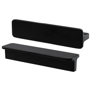 HACKÅS Handle, anthracite, 100 mm
