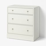 HAVSTA Chest of 3 drawers, white, 81x47x89 cm