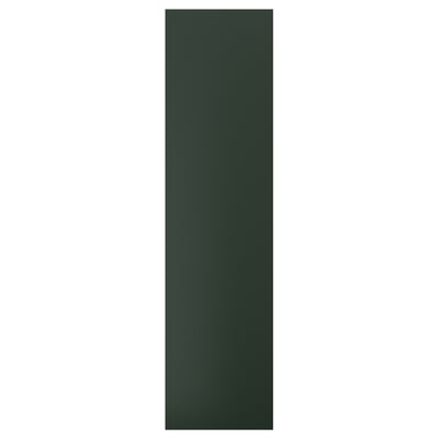 HAVSTORP kitchen panel: dark green, acrylic painted fibreboard, smooth look