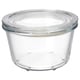 Option: IKEA 365+ Food container with lid, glass, 600 ml