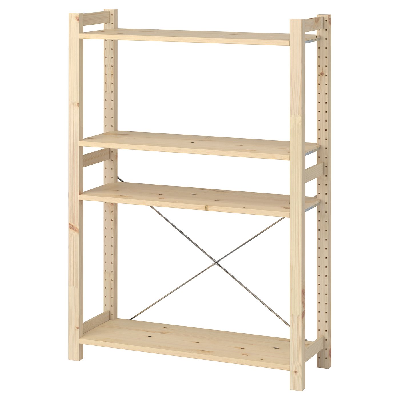 IVAR shelving unit, pine, 89x30x124 cm IKEA Switzerland
