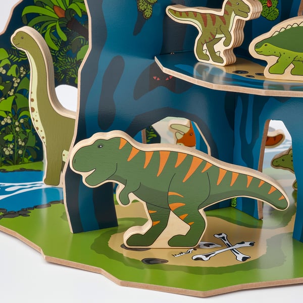 Jattelik 12 Piece Dinosaur World Set Ikea Switzerland