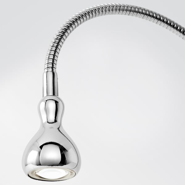 Jansjo Led Wall Clamp Spotlight Silver Colour Ikea Switzerland 