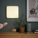 JETSTRÖM LED wall light panel, smart dimmable/colour and white spectrum, 30x30 cm