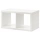 KALLAX Shelving unit, high-gloss white, 77x41 cm