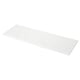 KASKER Custom made worktop, white/light grey marble effect/quartz, 1 m²x2.0 cm