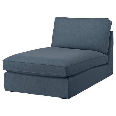 KIVIK Chaise longue, Gunnared blue