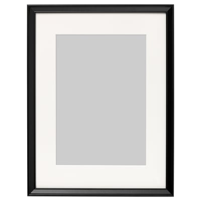 Focus Passepartout 50x70 / 30x40 Black w. black co