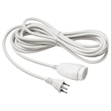 KOPPLA Extension cord, earthed white, 5 m