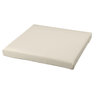 KUDDARNA Seat cushion, outdoor, light grey-beige, 80x80 cm
