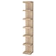 Option: LACK Wall shelf unit, white stained oak effect, 30x190 cm