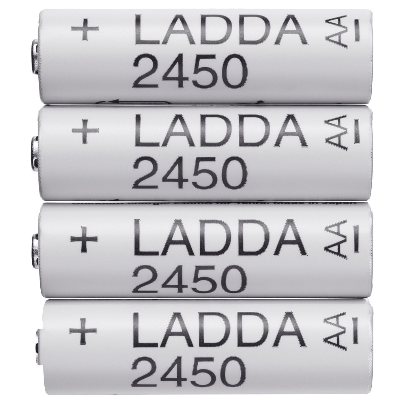 Test laddningsbara batterier aa