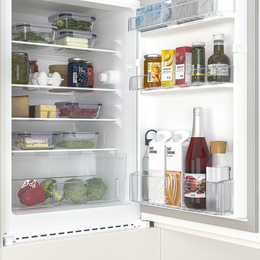 LAGAN fridge, integrated, 126 l - IKEA Switzerland