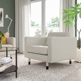 LANDSKRONA Armchair, Gunnared beige/black