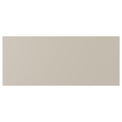 LAPPVIKEN Drawer front, light grey-beige, 60x26 cm