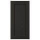 Option: LERHYTTAN Door, black stained, 30x60 cm