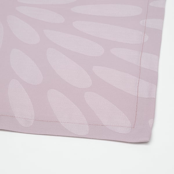LIGUSTER Napkin, patterned pale lilac, 40x40 cm