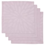 LIGUSTER Napkin, patterned pale lilac, 40x40 cm