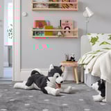 LIVLIG Soft toy, dog/siberian husky, 57 cm