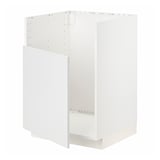 METOD Base cab f TALLSJÖN sink, white/Stensund white, 60x60 cm