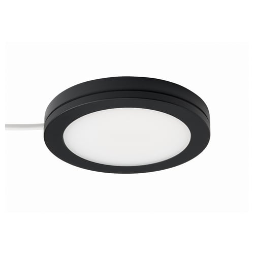 MITTLED LED spotlight, dimmable black IKEA Switzerland