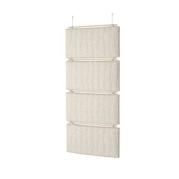 MITTZON Acoustic baffle set, Gunnared beige