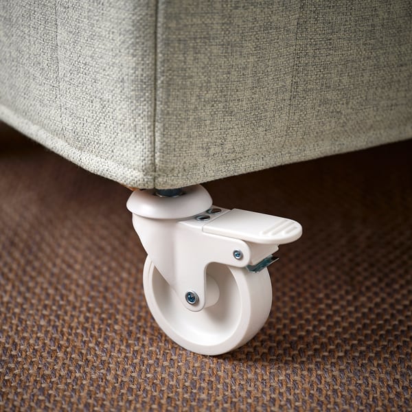 MITTZON Acoustic plant box with castors, Gunnared beige, 100x42x123 cm