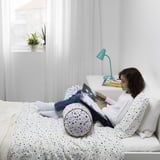 MÖJLIGHET Duvet cover and pillowcase, white/mosaic patterned, 150x200/50x60 cm
